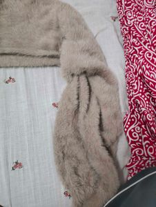 Cozy Fuzzy Crop Sweater