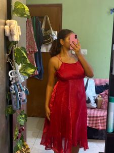 Red date dress (Imported from Thailand) ( for prom
