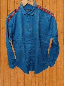 Men's Blue Casual Shirt