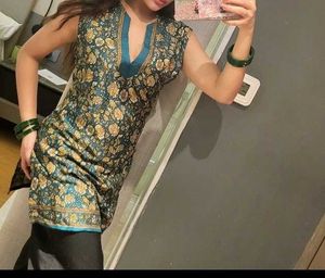 satin Jaipuri kurta