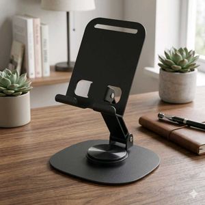 Adjustable Black Cell Phone Stand