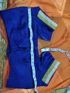 lehenga style saree with blouse