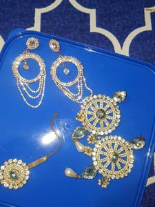 Sparkling Indian Jewelry Set