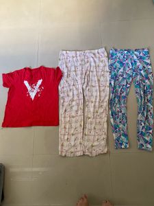Comfortable Pajama Set & Leggings