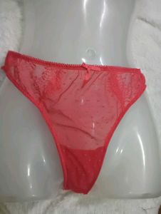 Red Lace 💙Detail Thong