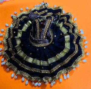 Laddu Gopal Fancy Dress Fabric Cotton Size 4, 5, 6
