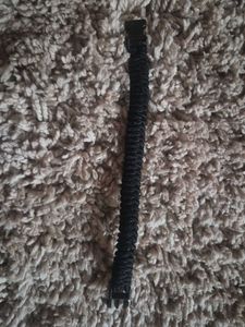 crochet men bracelet with adjustable