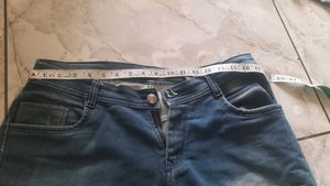 Stylish Blue Washed Denim Jeans