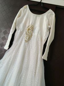White wedding Gown
