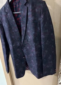 Men's Floral Blazer