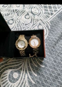 Two Watch, One necklace