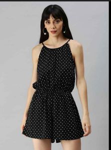 Cute Polka Dot Romper