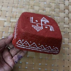 Paper Mache Side Table Decor