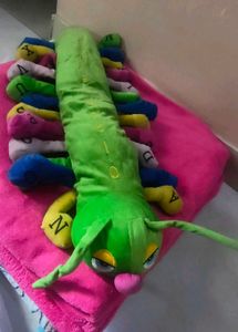Colorful Plush Caterpillar Toy