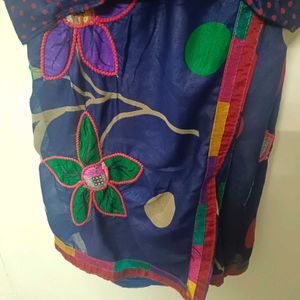 Modern Style Georgette Saree