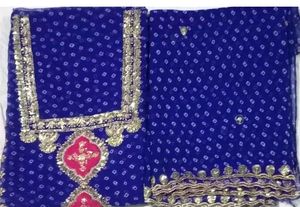 A royle blue bandani suit