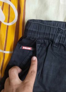 Men's Dark Wash Jogger Pants