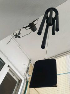 Modern Black Wind Chimes