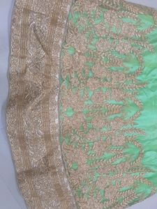 Grand Green lehenga