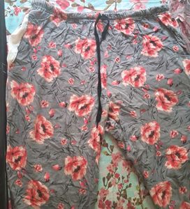 Floral Print Pajama Pants Set👖👖