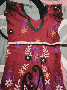 Embroidery kurta &amp; salwar