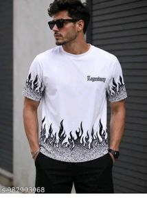 Men's White Flame T-Shirt