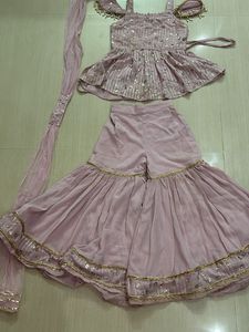Stunning Ethnic Sharara Set for Girls