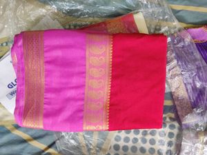 Mysore crepe silk saree