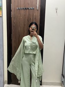 designer Pastel Green coordset