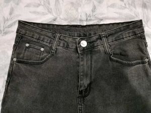 Gray Denim Jeans