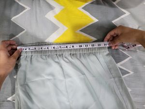 Embellished Long Skirt (Grey In Colour)