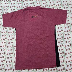 Maroon sports t-shirt