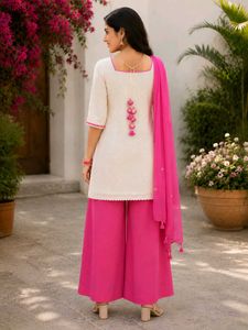 Elegant Off-White Kurta