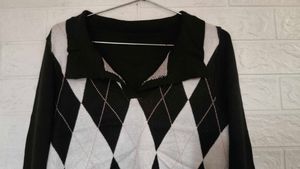 Argyle Collared Sweater