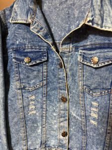 Acid Wash Denim Jacket