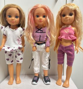 Set of 3 famosa vintage Spanish dolls
