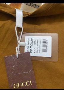 Brown Gucci Mickey Mouse T-Shirt