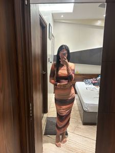Chic Ombre Ruched Midi corset