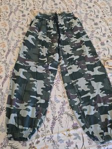 Camo Print Joggers