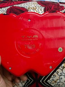 Vintage Heart-Shaped Compact