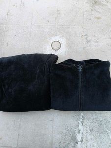 ⚡SALE⚡Velvet Zip-Up Hoodie suit