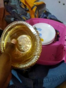 crockery plate and bowls