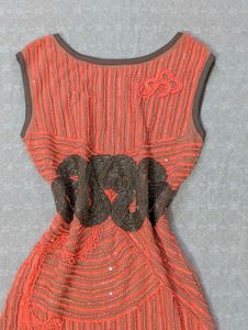 Vintage Beaded Flapper Dress