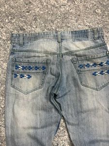 Men's Light Wash Denim Jeans