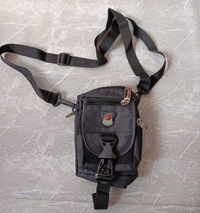 Durable Black Crossbody Bag