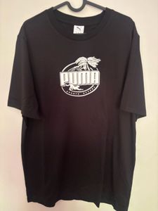 Puma Black Graphic T-Shirt