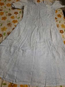 jacquard print kurta