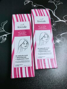 Pack Of 2 Foxtale Face Wash