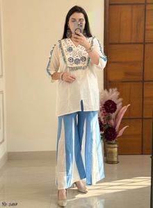 Embroidered Co-ord set