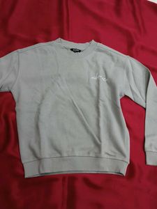 Light Grey Crewneck Sweatshirt
